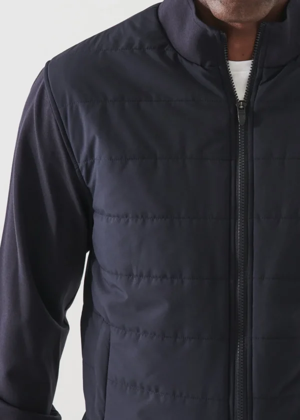 Active Quilted Bomber Jacket