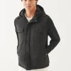 Active Quilted Mix Media Jacket