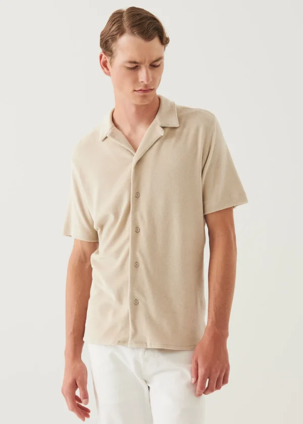 Beach Terry Camp Collar Shirt