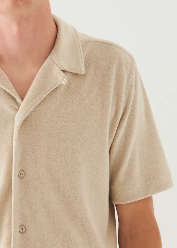 Beach Terry Camp Collar Shirt