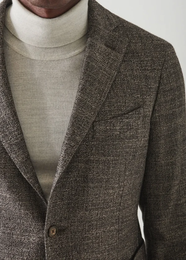 Boucle Two-Button Blazer