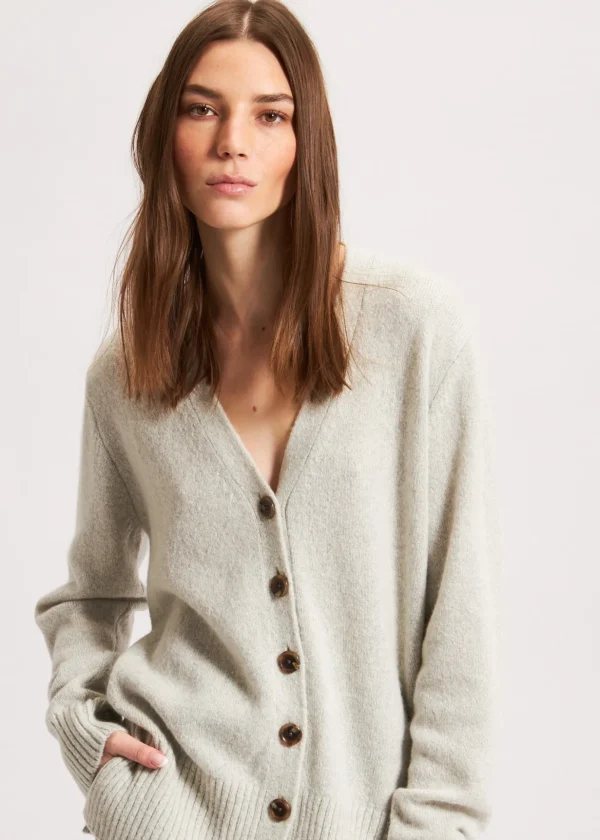 Cashmere Blend Cardigan