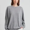 Cashmere Oversized Crewneck Sweater