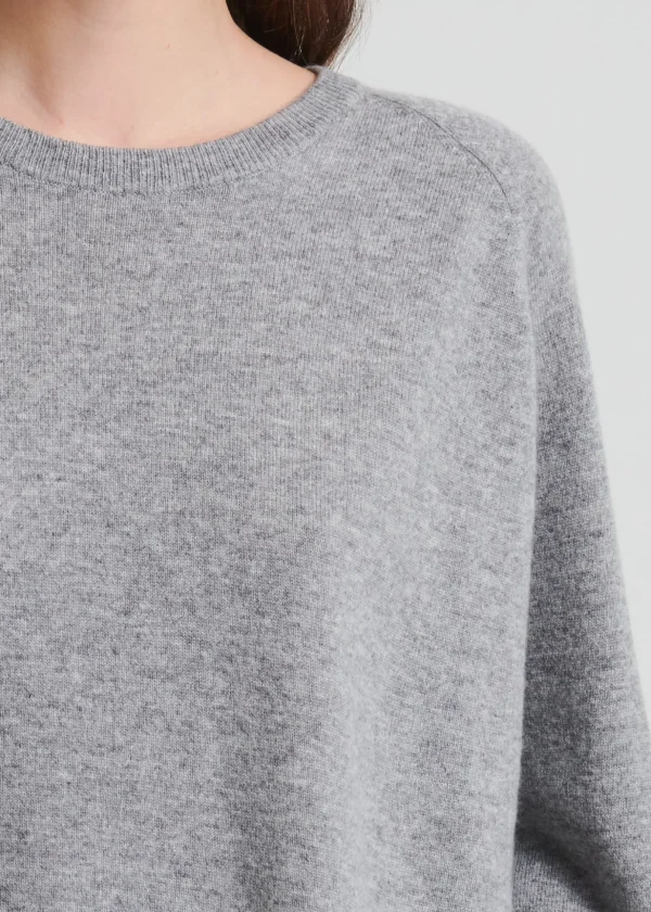 Cashmere Oversized Crewneck Sweater