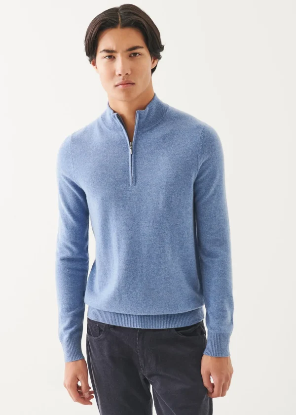 Cashmere Quarter Zip