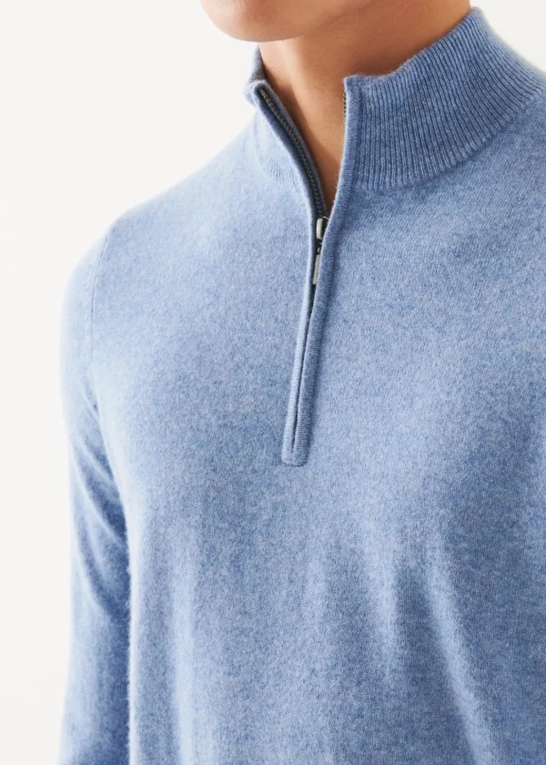 Cashmere Quarter Zip