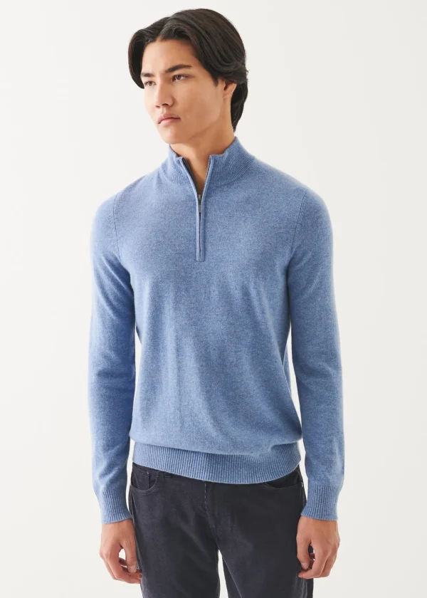 Cashmere Quarter Zip