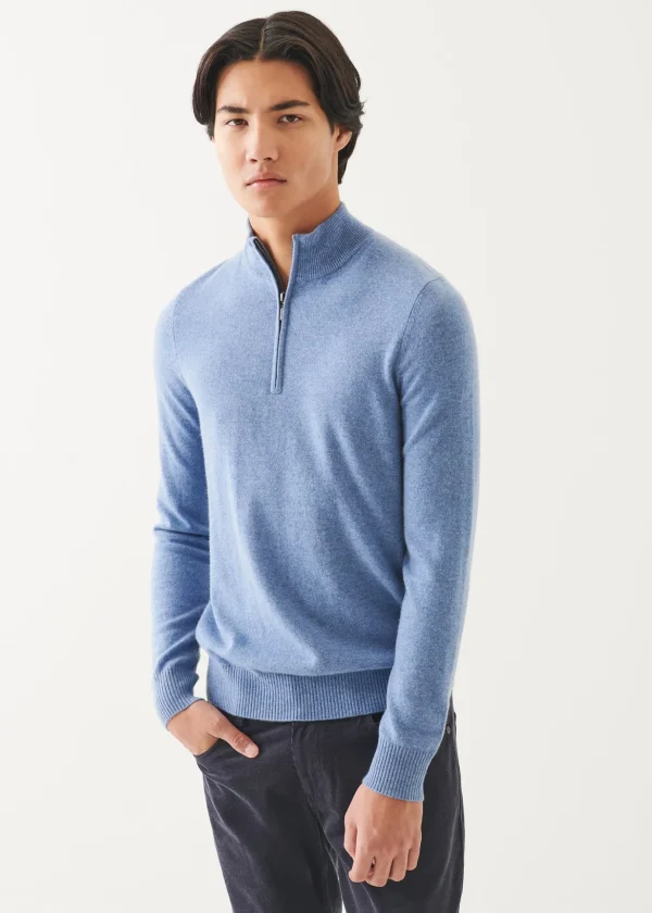 Cashmere Quarter Zip