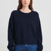 Cashmere Saddle Shoulder Crewneck