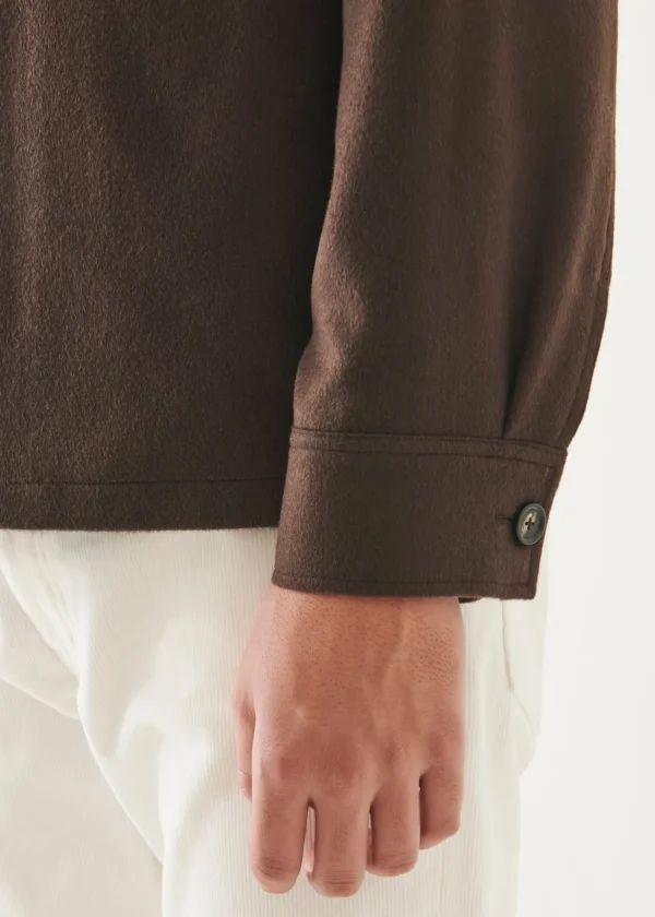 Cashmere Shirt Jacket