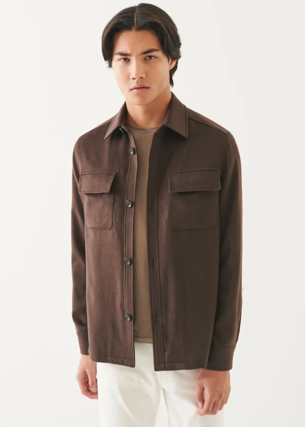 Cashmere Shirt Jacket