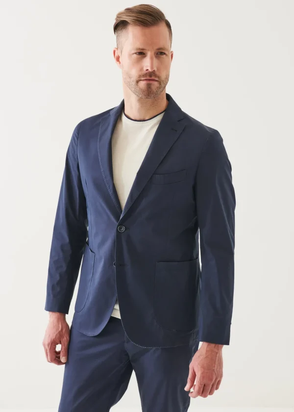 Cotton Blend Blazer