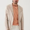 Cotton Blend Garment Dye Blazer