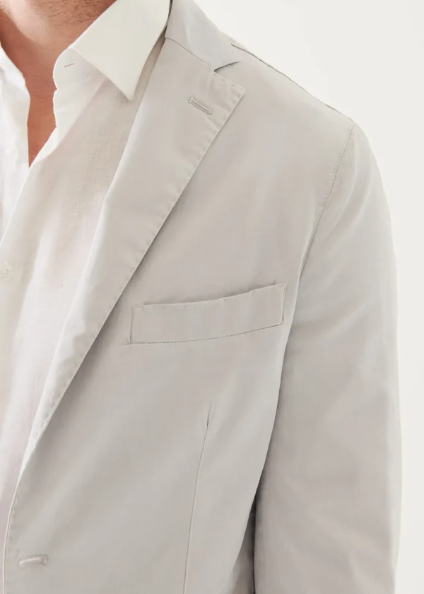 Cotton Blend Garment Dye Blazer