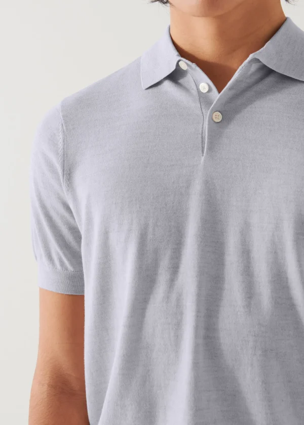 Cotton Cupro Polo