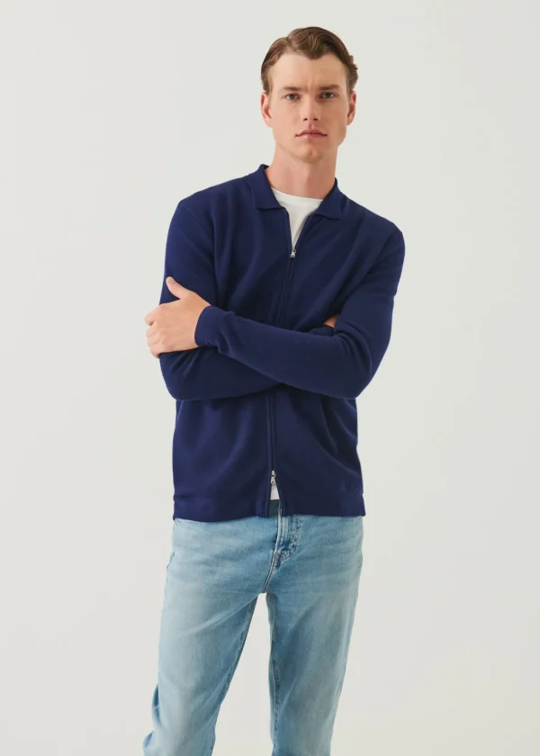 Double Face Full Zip Shirt Jacket
