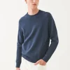 Double Face Merino Raglan Crewneck