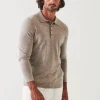 Extra-Fine Merino Button Polo