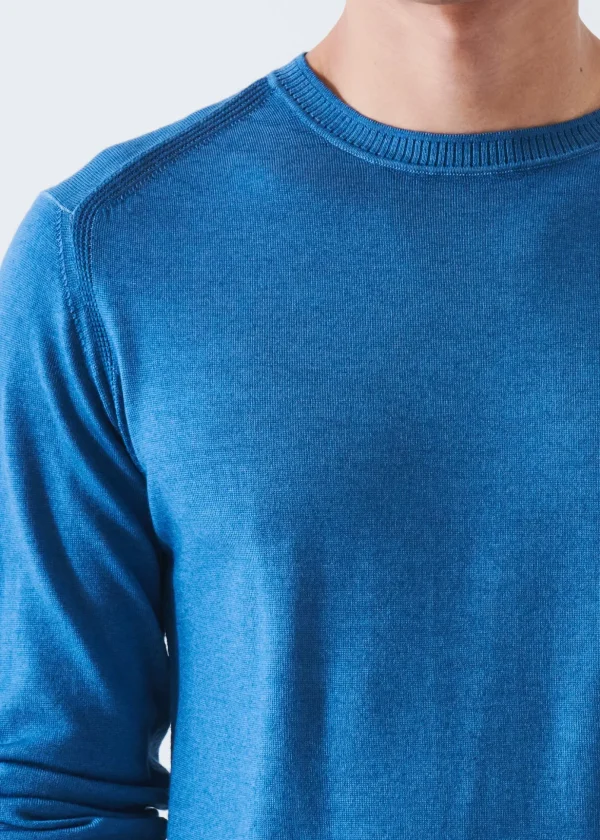 Extra-Fine Merino Cold Dye Crewneck