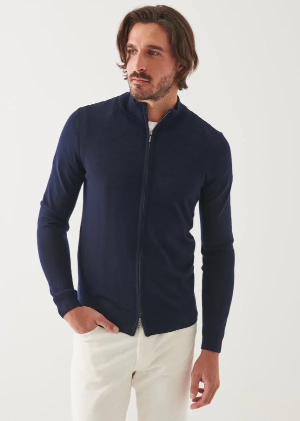 Extra-Fine Merino Full Zip