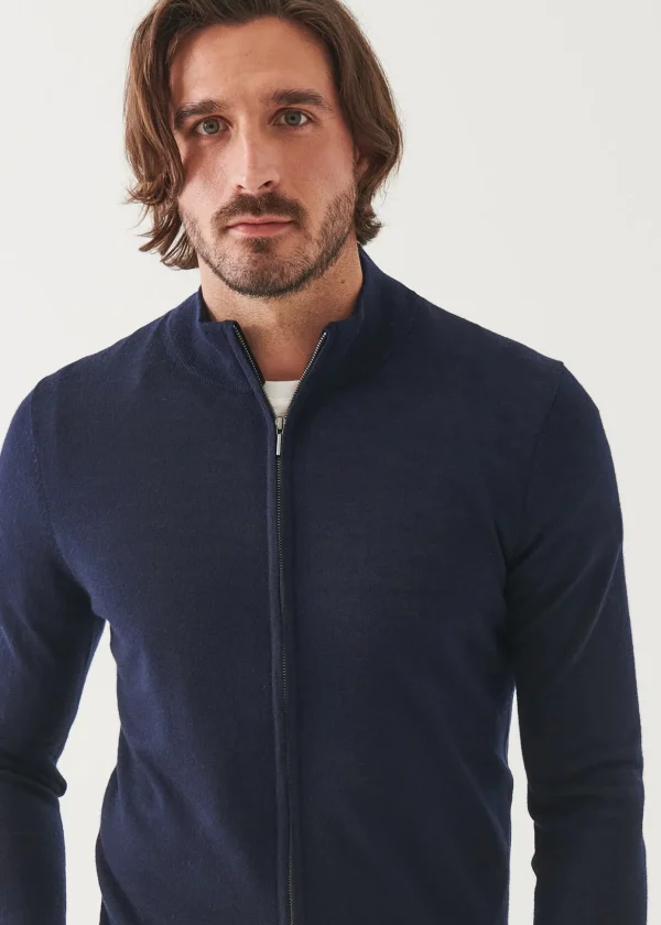 Extra-Fine Merino Full Zip