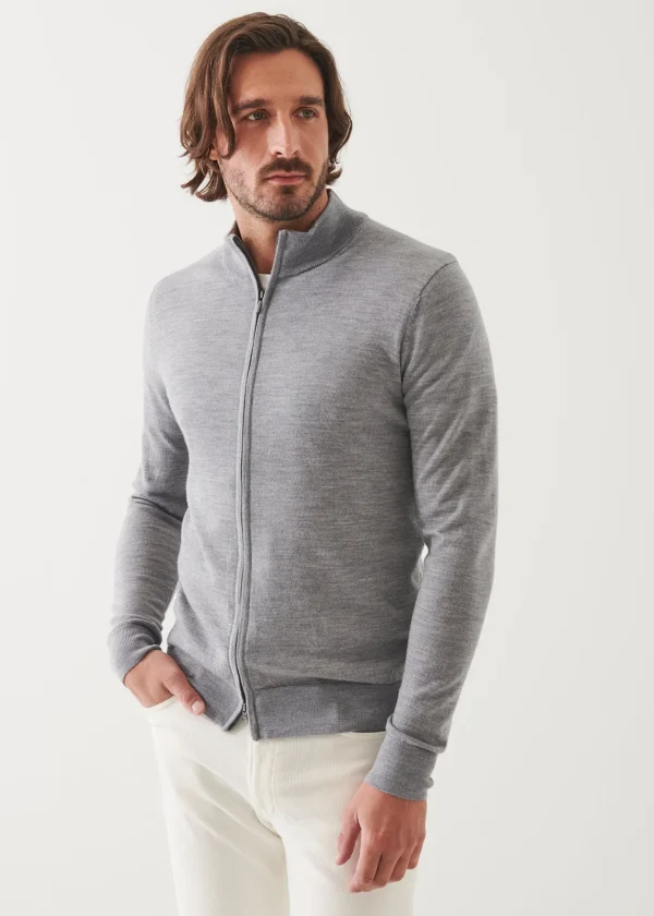 Extra-Fine Merino Full Zip