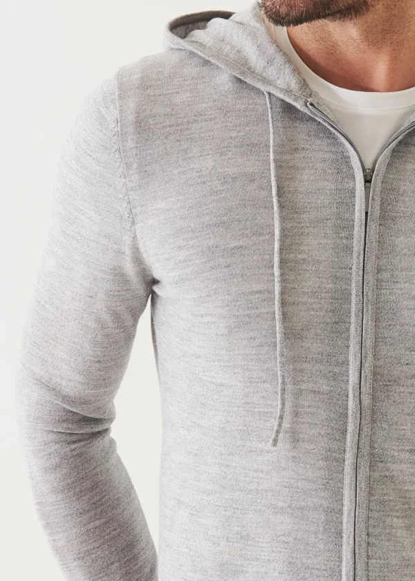 Extra-Fine Merino Full Zip Hoodie