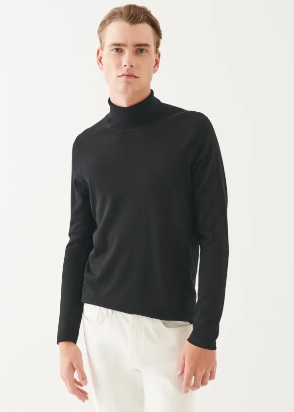 Extra-Fine Merino Turtleneck