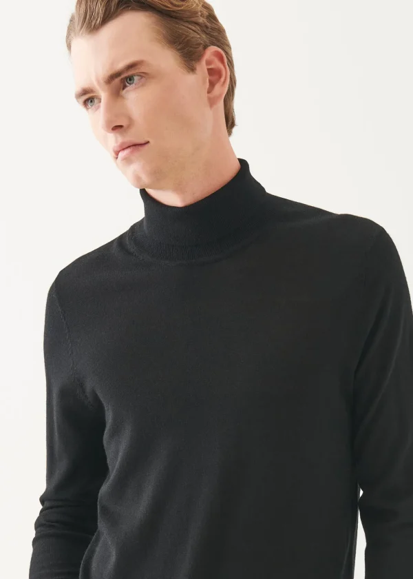 Extra-Fine Merino Turtleneck