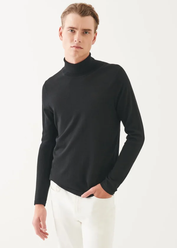 Extra-Fine Merino Turtleneck