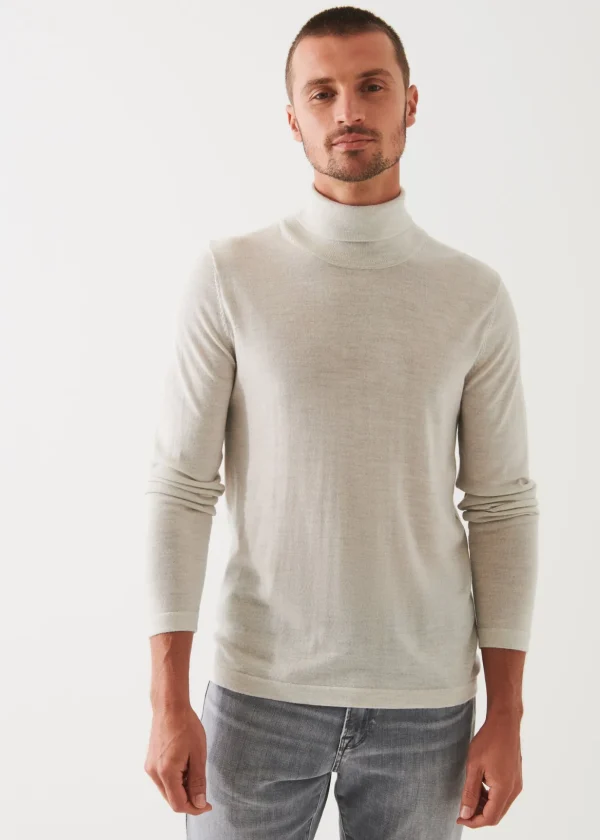 Extra-Fine Merino Turtleneck