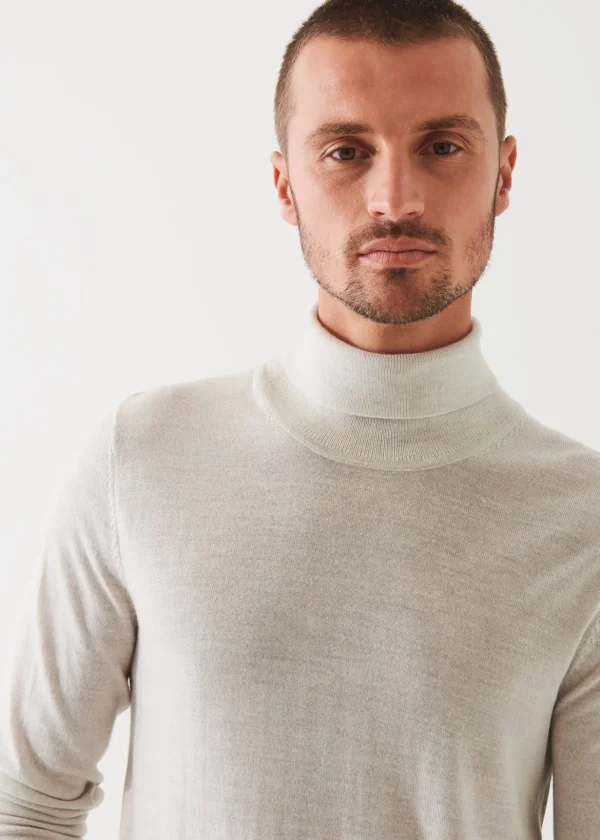 Extra-Fine Merino Turtleneck