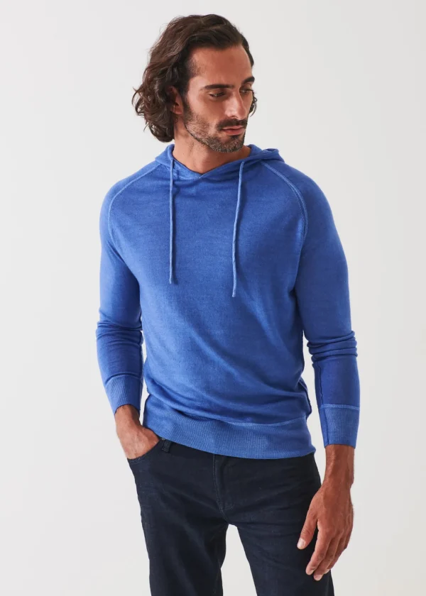 Extra-Fine Merino Vintage Wash Hoodie