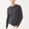 Extra-Fine Merino Vintage Wash Crewneck