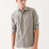 Flannel Check Button Up Shirt