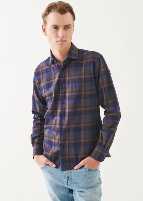 Flannel Plaid Button Up Shirt