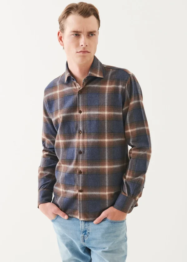 Flannel Plaid Button Up Shirt