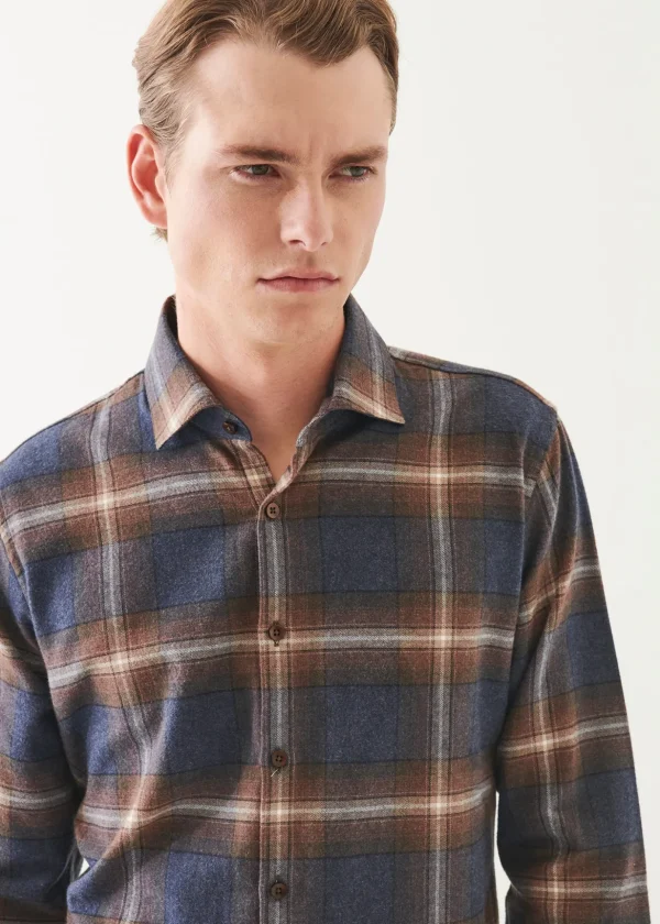 Flannel Plaid Button Up Shirt