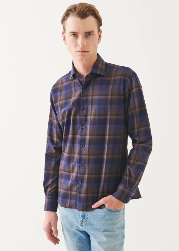 Flannel Plaid Button Up Shirt