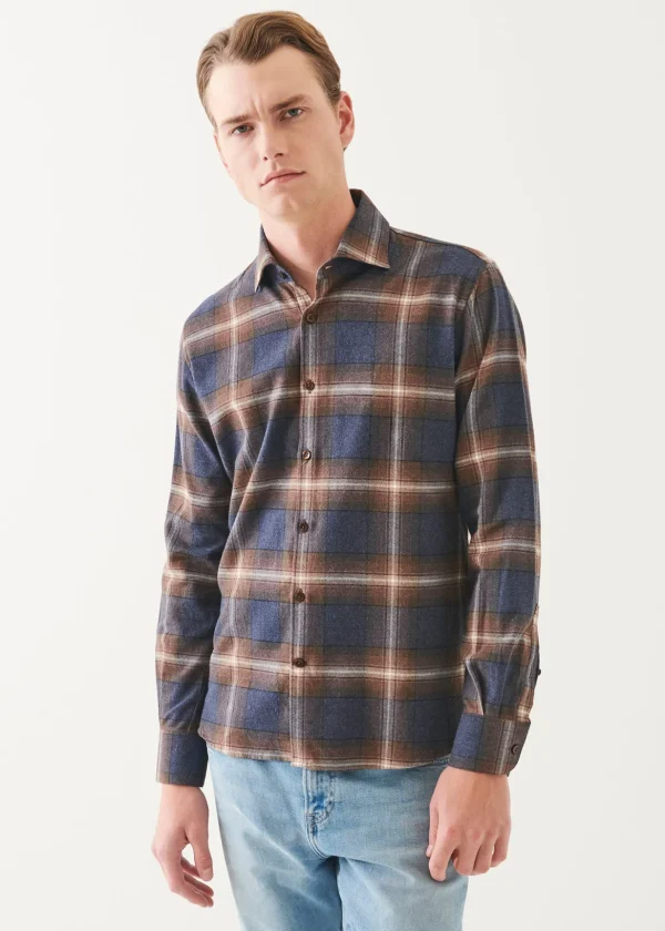 Flannel Plaid Button Up Shirt