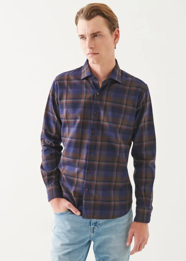 Flannel Plaid Button Up Shirt