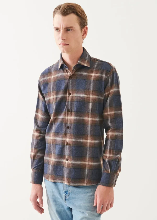 Flannel Plaid Button Up Shirt