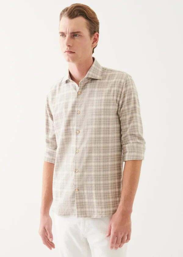 Flannel Plaid Button Up Shirt