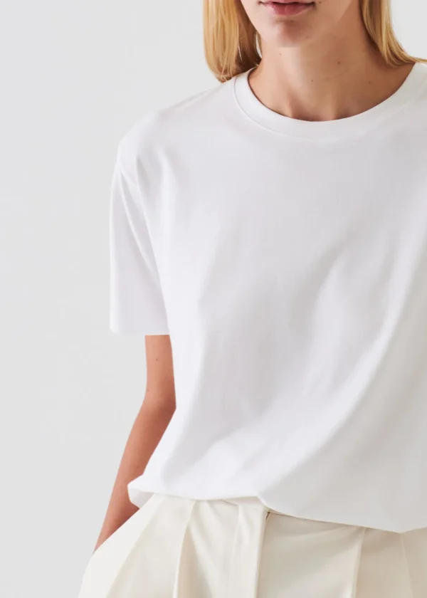 Iconic Pima Cotton Stretch Boyfriend T-Shirt