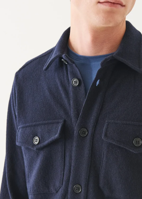 Italian Cashmere Overshirt