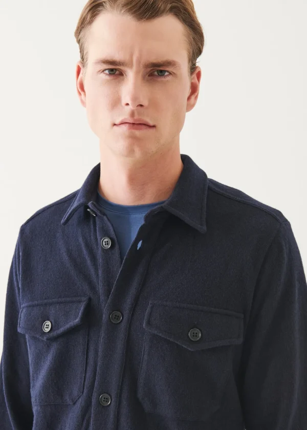 Italian Cashmere Overshirt