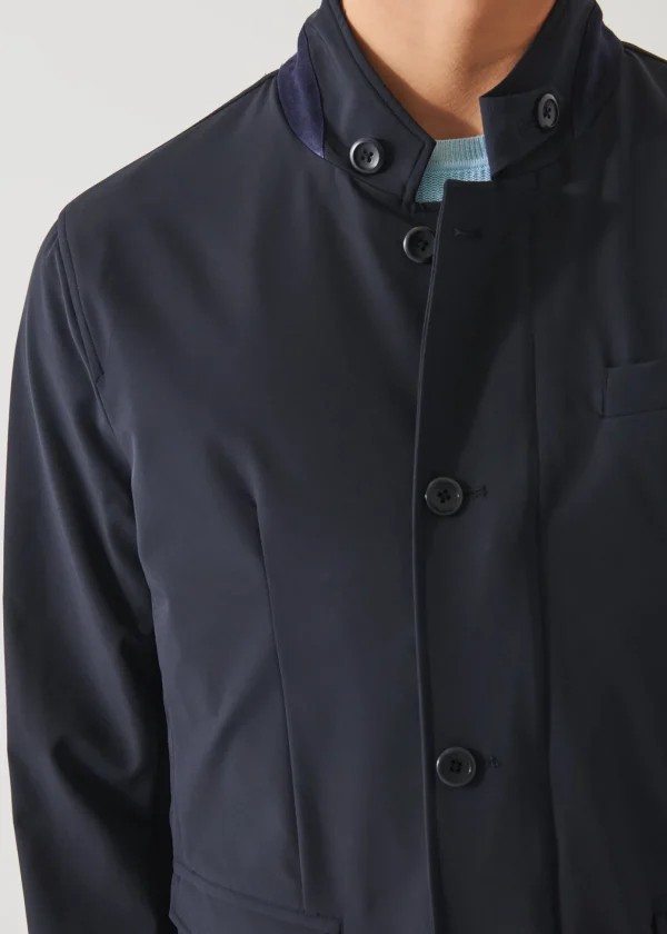 Italian Nylon Hybrid Jacket