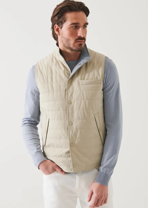 Italian Nylon Quilted Vest