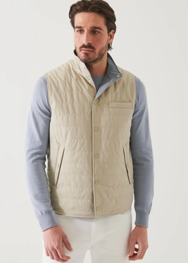 Italian Nylon Quilted Vest