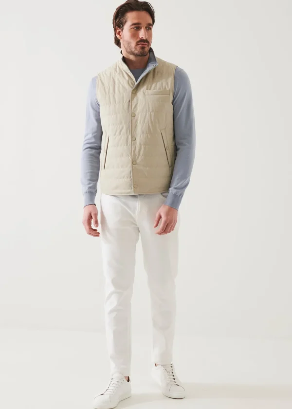 Italian Nylon Quilted Vest